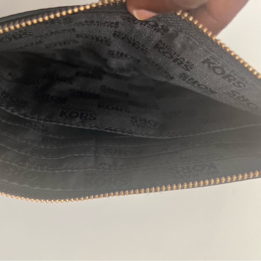MK  Leather Wallet- Clutch